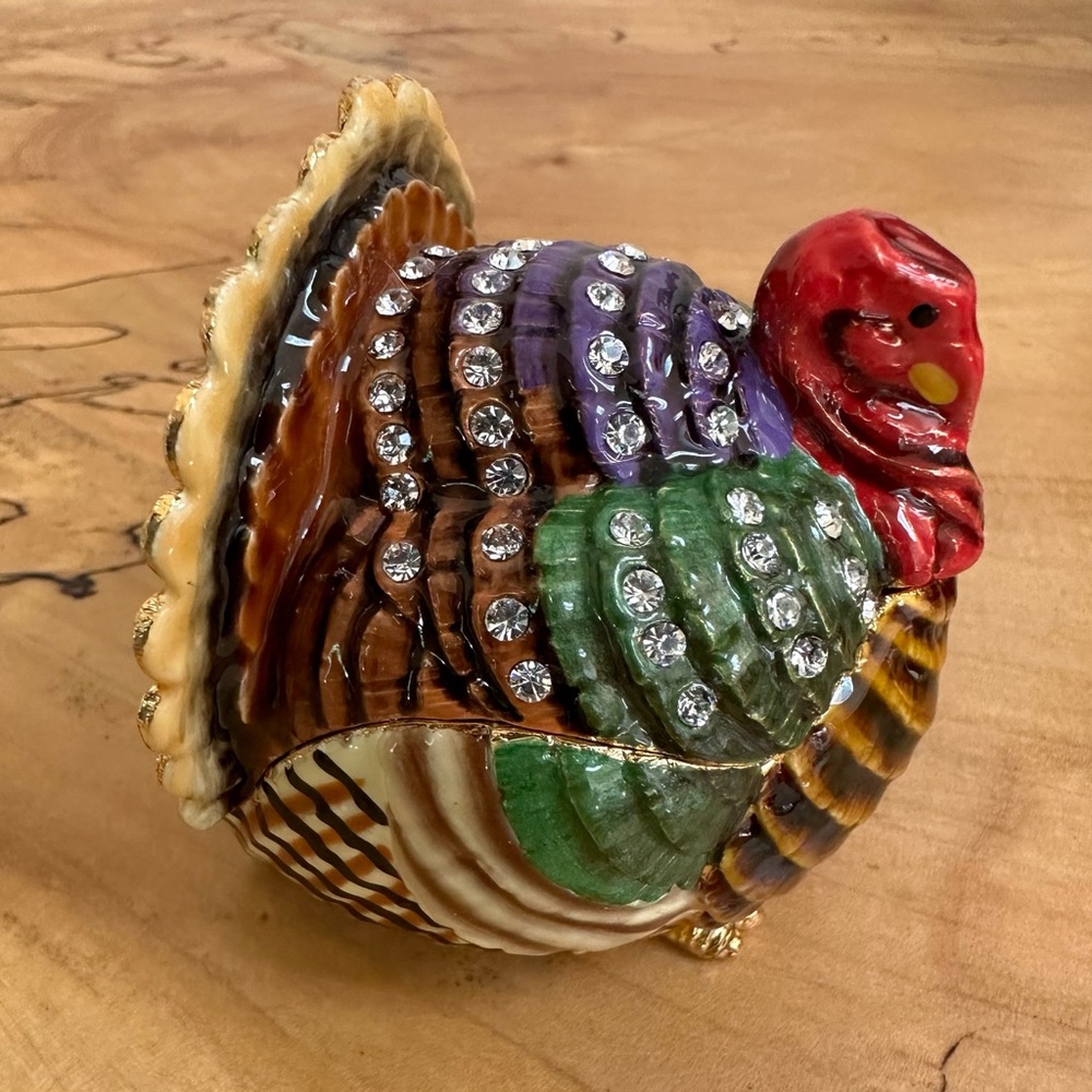 Turkey Keepsake Box by Kubla NEW